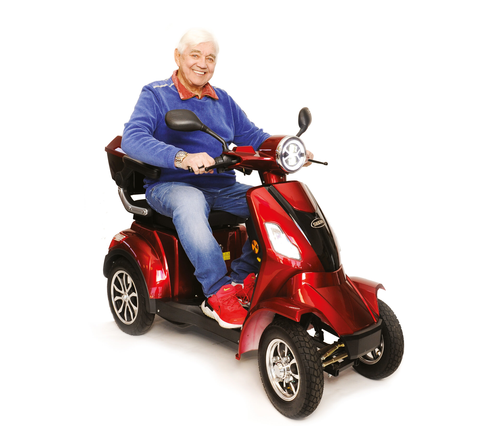 Čtyřkolové elektrické skútry Selvo