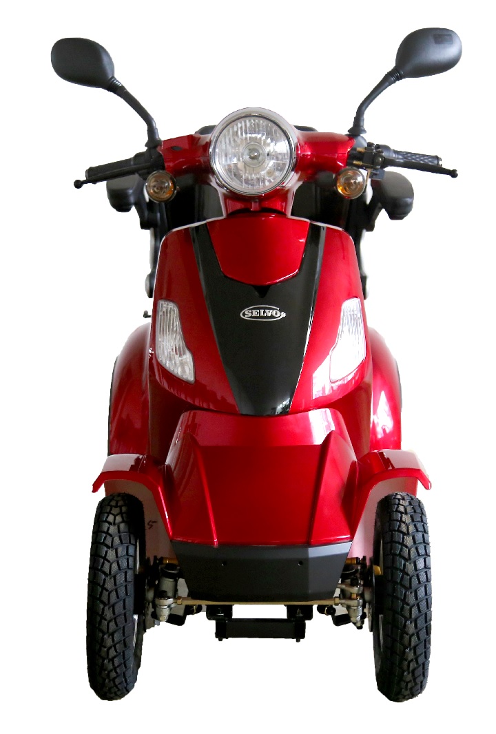 Čtyřkolový elektrický skútr Selvo 41000 s balancérem
