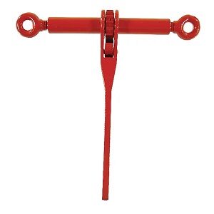 Řehtačkový zátěžový napínák s 2 oky 10mm tř. 8 (KP-RSOE10)