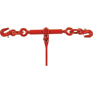 Řehtačkový zátěžový napínák s 2 háky 13mm tř. 8 (KP-RSVKH13)