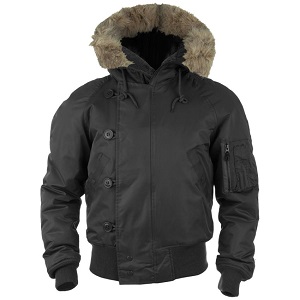 Bomber N2B ALJAŠKA černá Mil-Tec
