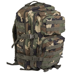 Batoh vojenský ASSAULT 40L pack SMALL woodland