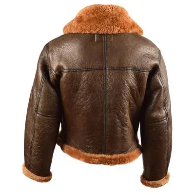 Bunda kožená Mil-Tec BUNDA US BOMBER B46 LAMBSKIN XXL