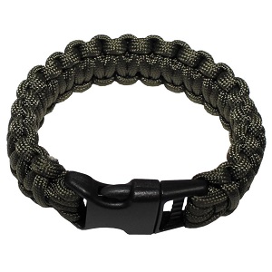Náramek PARACORD OLIV L, 23 mm