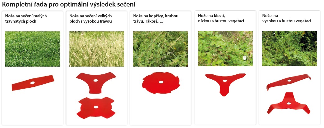 Vyžínací nůž ke křovinořezu 3Z 350mm, 4mm, Oregon (295498)