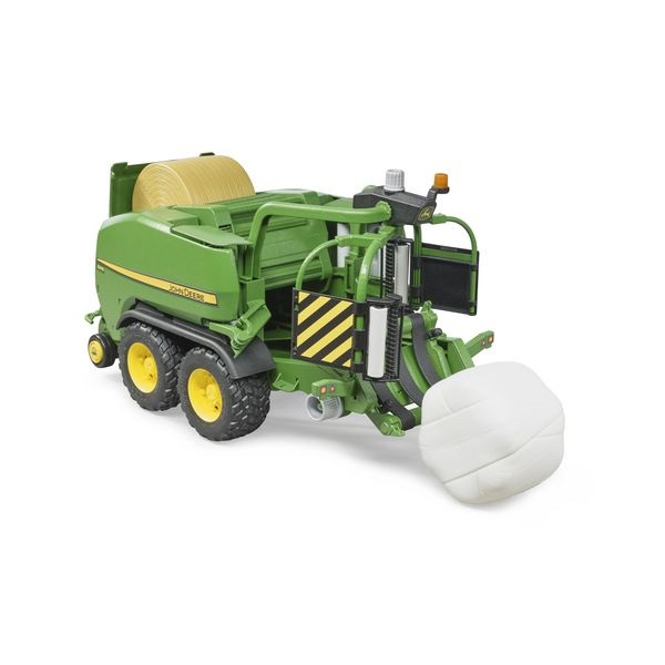 John Deere s balíkovačem C441R - Bruder 02032