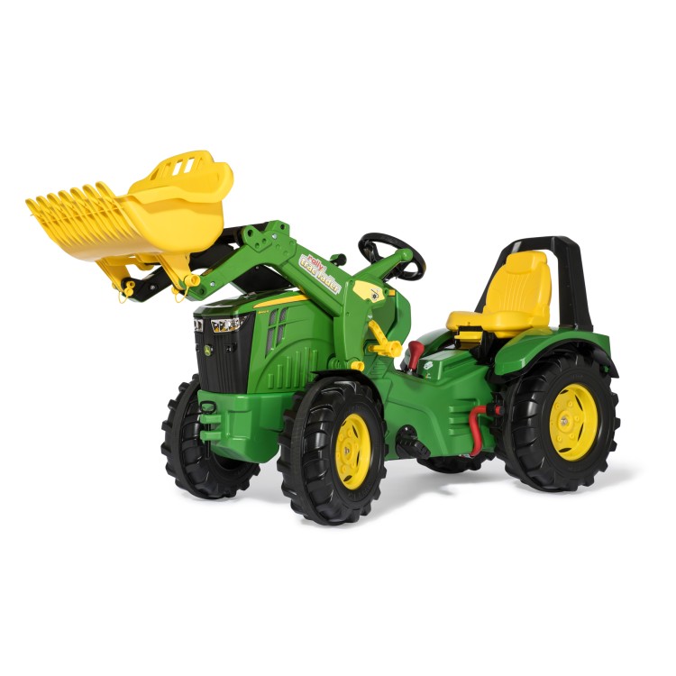 X-Trac Premium JD 8400R nakladač, brzda a řazení Rolly Toys (65107)