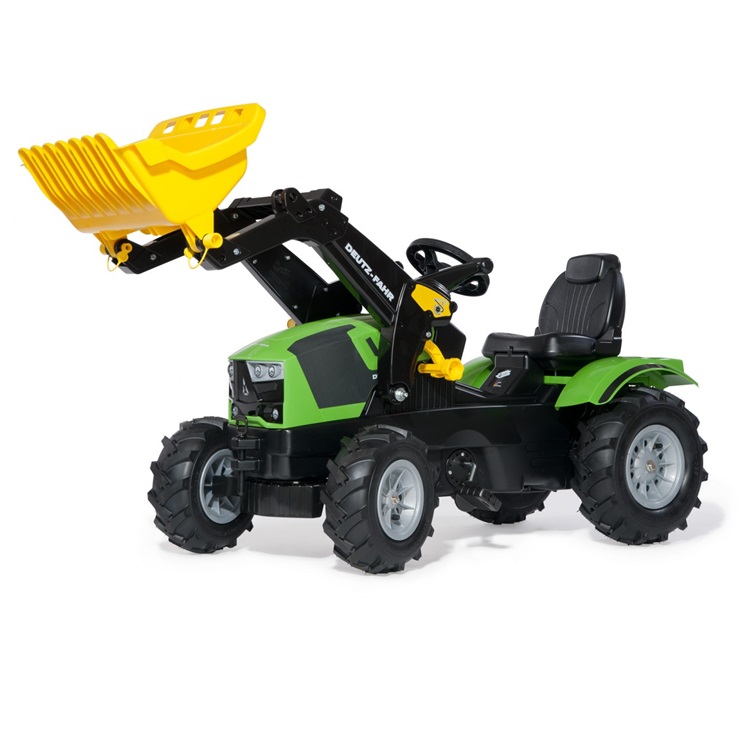 DEUTZ-FAHR 5120 s nakladačem a pneu Rolly Toys (61121)