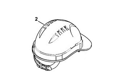 Skelet přilby lesnické helmy Basic STIHL (00008899002)