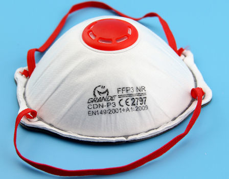 Respirátor s ventilkem Grande FFP3 NR