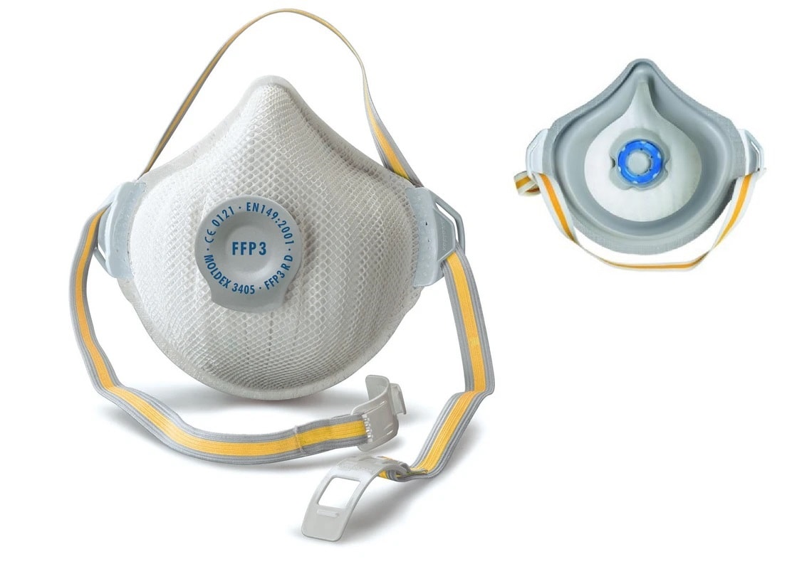 Respirátor Moldex AIR Plus 3405 - FFP3 R D tvarovaný s ventilkem