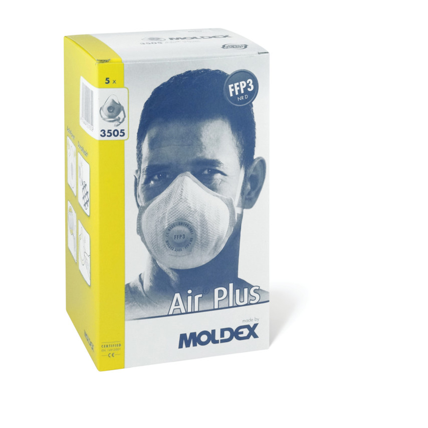 Respirátor proti alergiím Moldex AIR 3505 - FFP3 NR 5 ks
