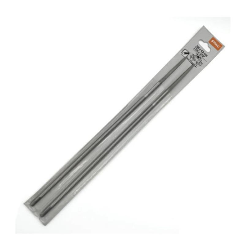 Kulatý pilník na pilové řetězy 2kusy 3,2mm 200mm pro brousící přípravek 2v1 Stihl (00008936401)