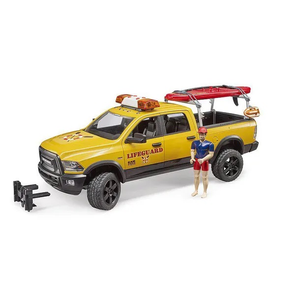 Auto pobřežní hlídky RAM 2500 Power Wagon s figurkou Bruder 02506