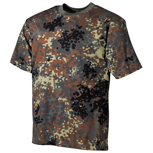 Triko dětské - BW CAMO M pro výšku 134/140
