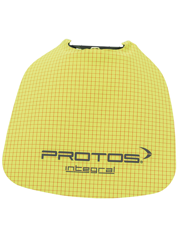 Plachetka k přilbě Protos - žlutá