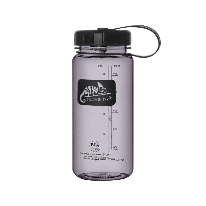 Láhev TRITAN wide mouth HELIKON 550ml SMOKED