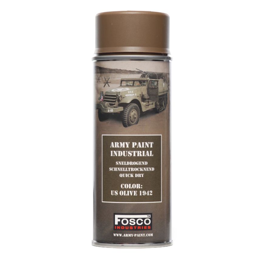 Vojenská barva ve spreji US OLIVE 1942 400ml