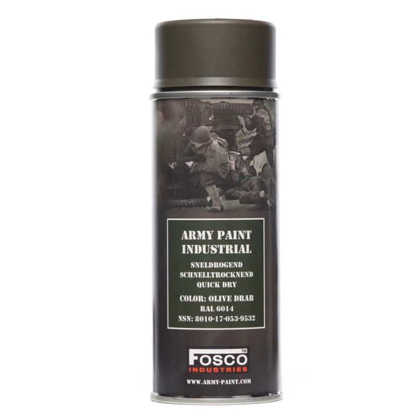 Vojenská barva ve spreji OLIVE DRAB 400ml