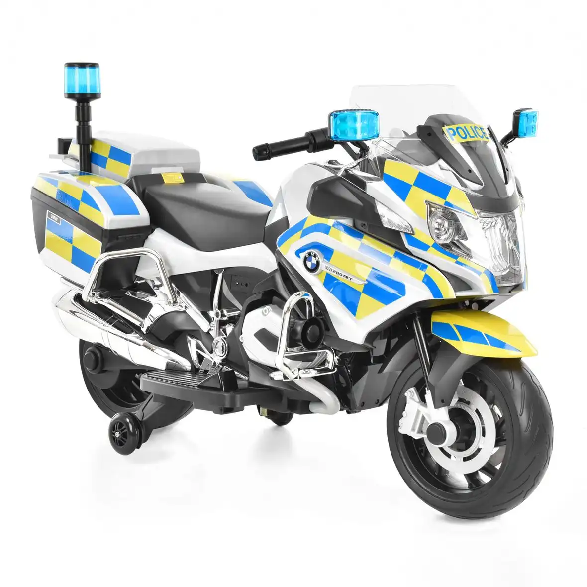 Dětská motorka - BMW R1200RT POLICIE - akumulátorové vozítko