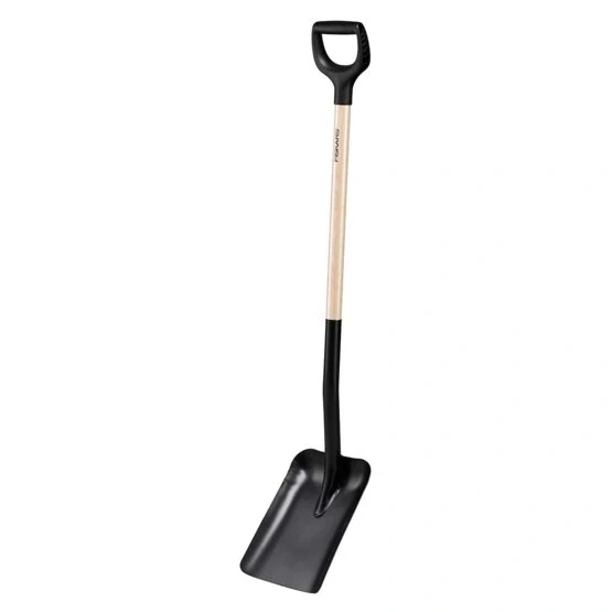 Masivní lopata Fiskars s dřevěnou rukojetí 1490 mm (KP-1066723)