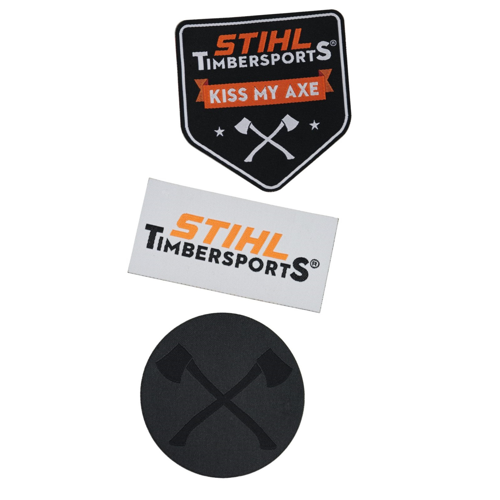 Silikonové nálepky Timbersports 3 ks STIHL (04216000015)