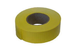 Vyznačovací páska žlutá PE 25mm/100m (IT-50750)