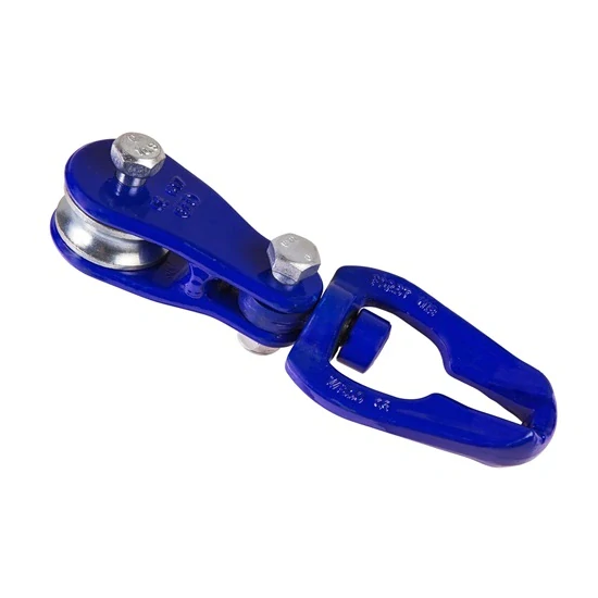 Otočný oboustranný kluzný třmen G100 7/8 mm s rolnou (IT-392081)