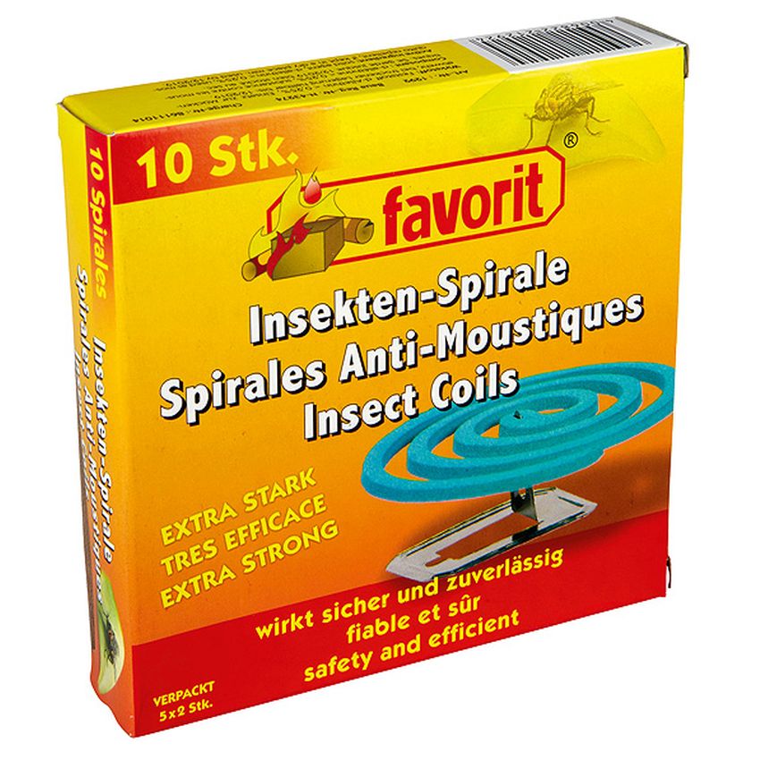 Spirály Odpuzovače komárů a much 10ks