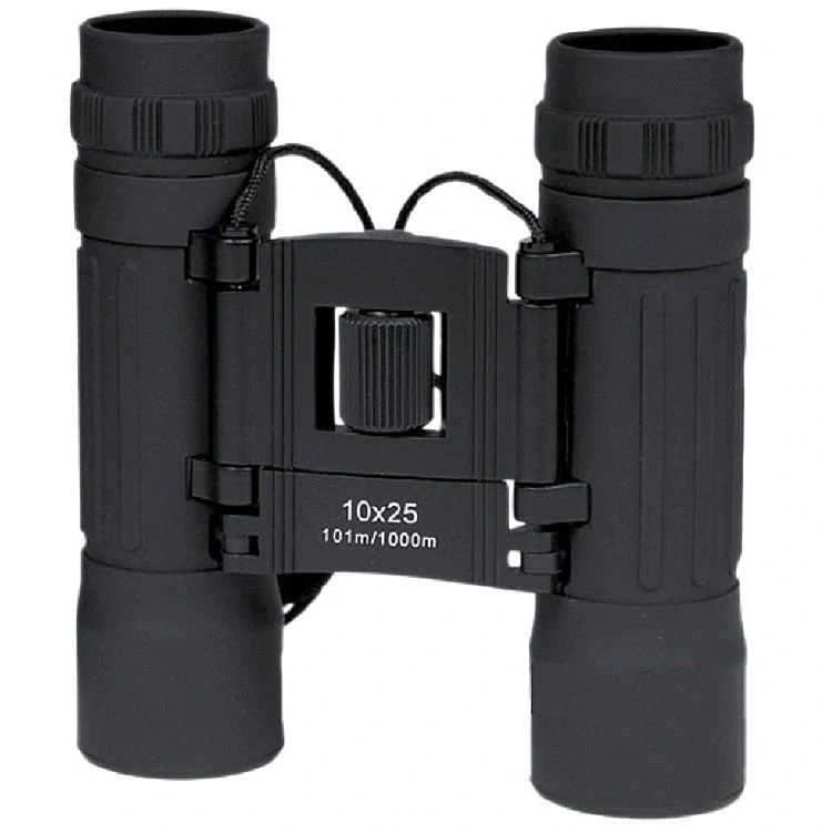 Dalekohled 10 x 25 černý + pouzdro