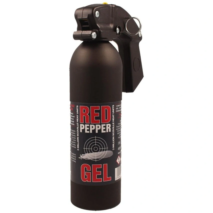 Velkokapacitní Pepper RED GEL GRAPHITE 400ml security