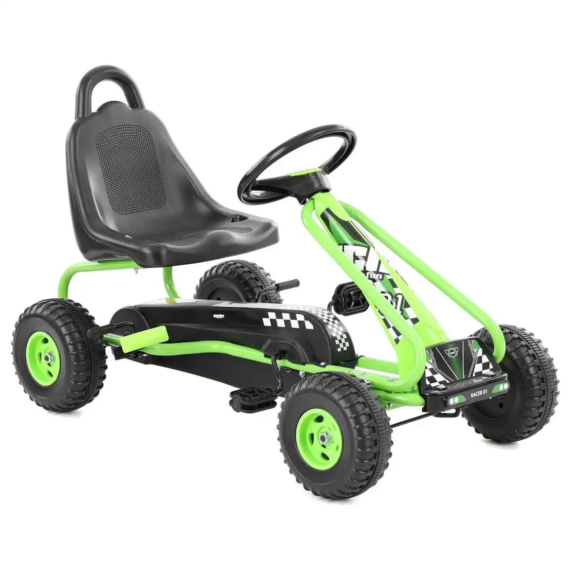Šlapací motokára - HECHT 59792 GREEN