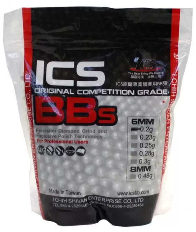 Kuličky BB ICS 0,25 4000ks