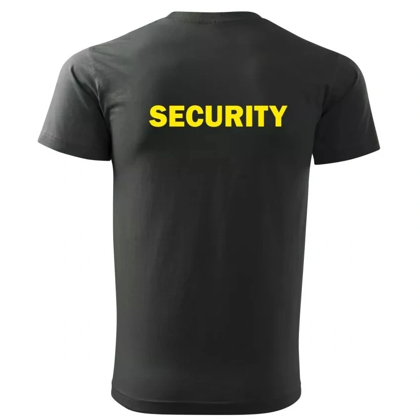 Triko s potiskem SECURITY