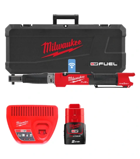Milwaukee M12ONEFTR38-201C M12 FUEL™ digitální momentová ráčna