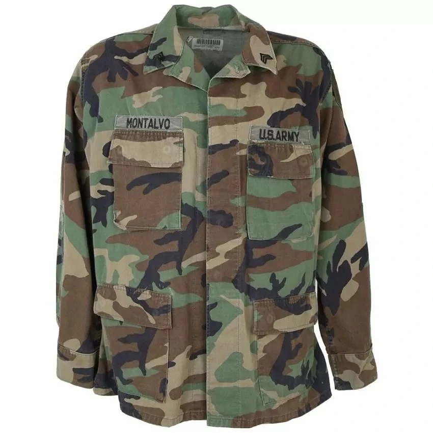 Blůza maskáčová orig. US WOODLAND Velikost: SMALL-SHORT Provedení: CLASSIC POUŽITÁ