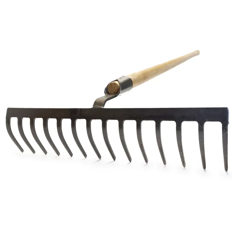 Hrábě KRUMPHOLZ 14 zubů masivní Krumpolz, jasanová násada 158cm (4881)