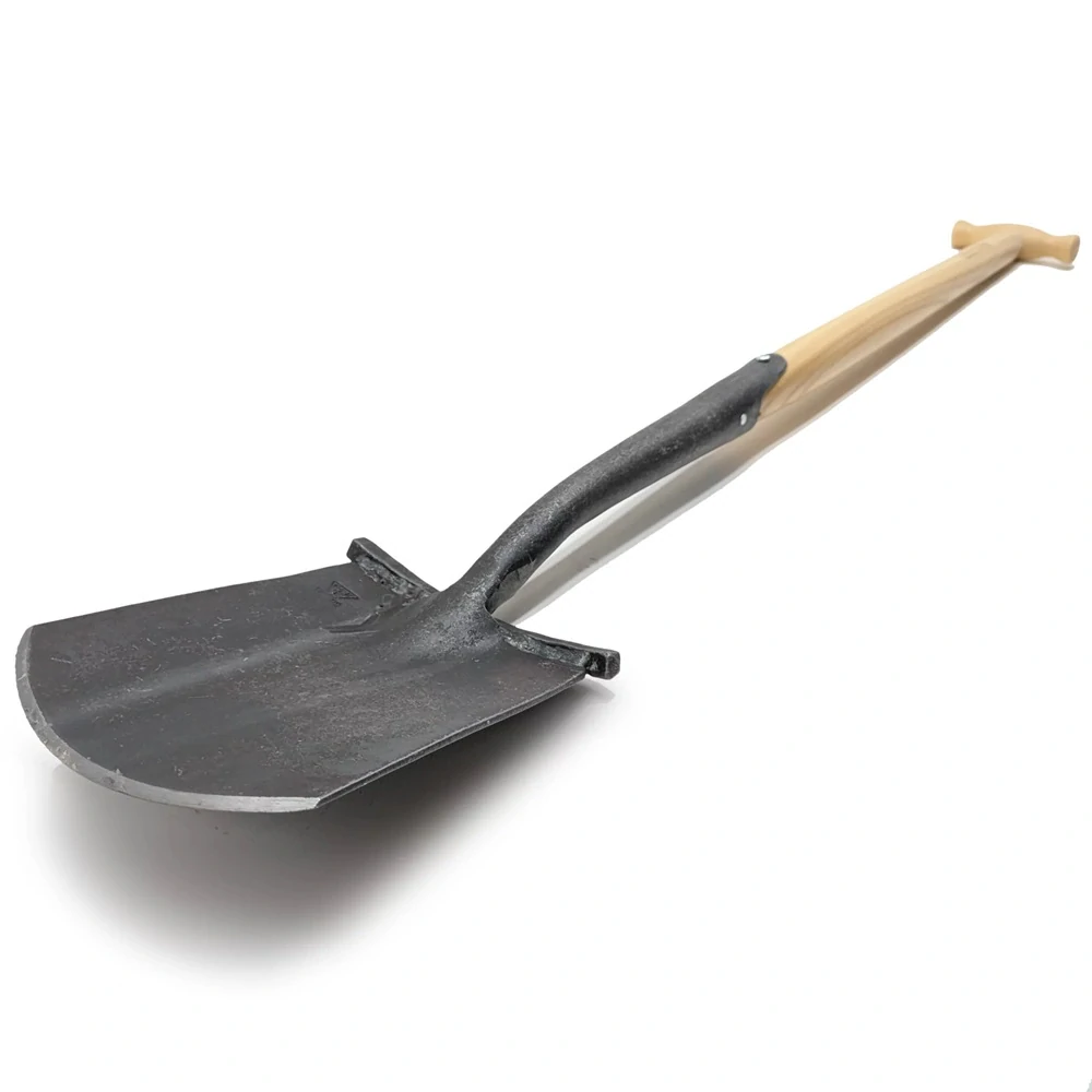 Rýč kovaný anglický dámský KRUMPHOLZ s nášlapem, jasanová násada 105cm (1346)