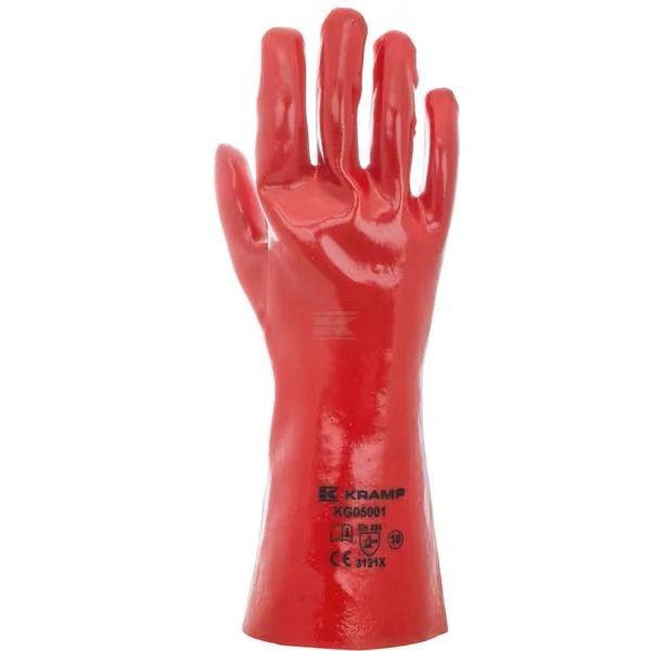 Pracovní rukavice PVC 5.001 10/XL Kramp (KP-KG0500110)