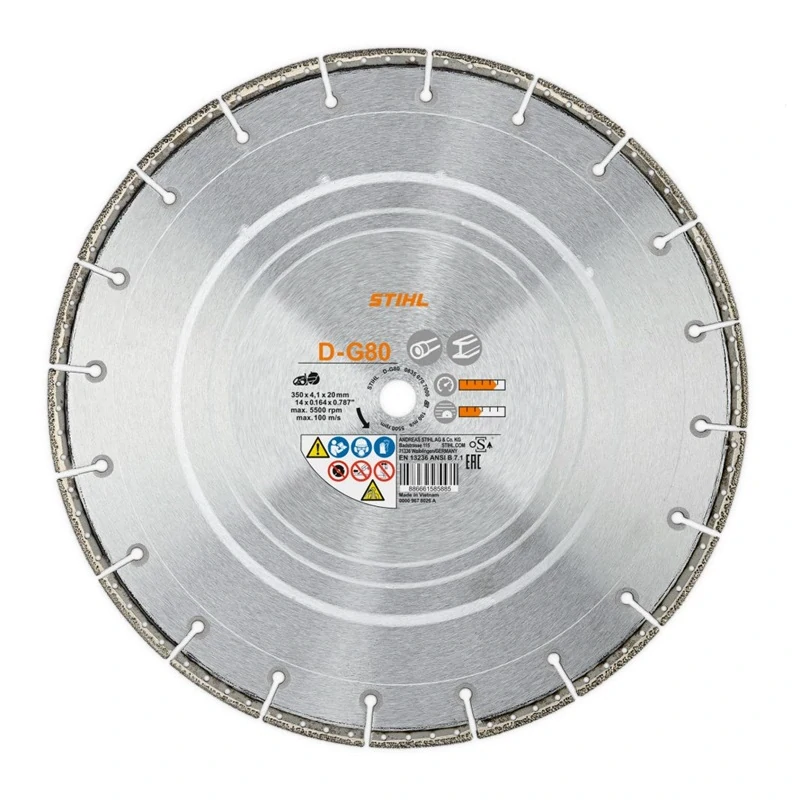 Diamantový řezný kotouč, STIHL D‑G80, Ø 300 mm / 12" (08350707002)
