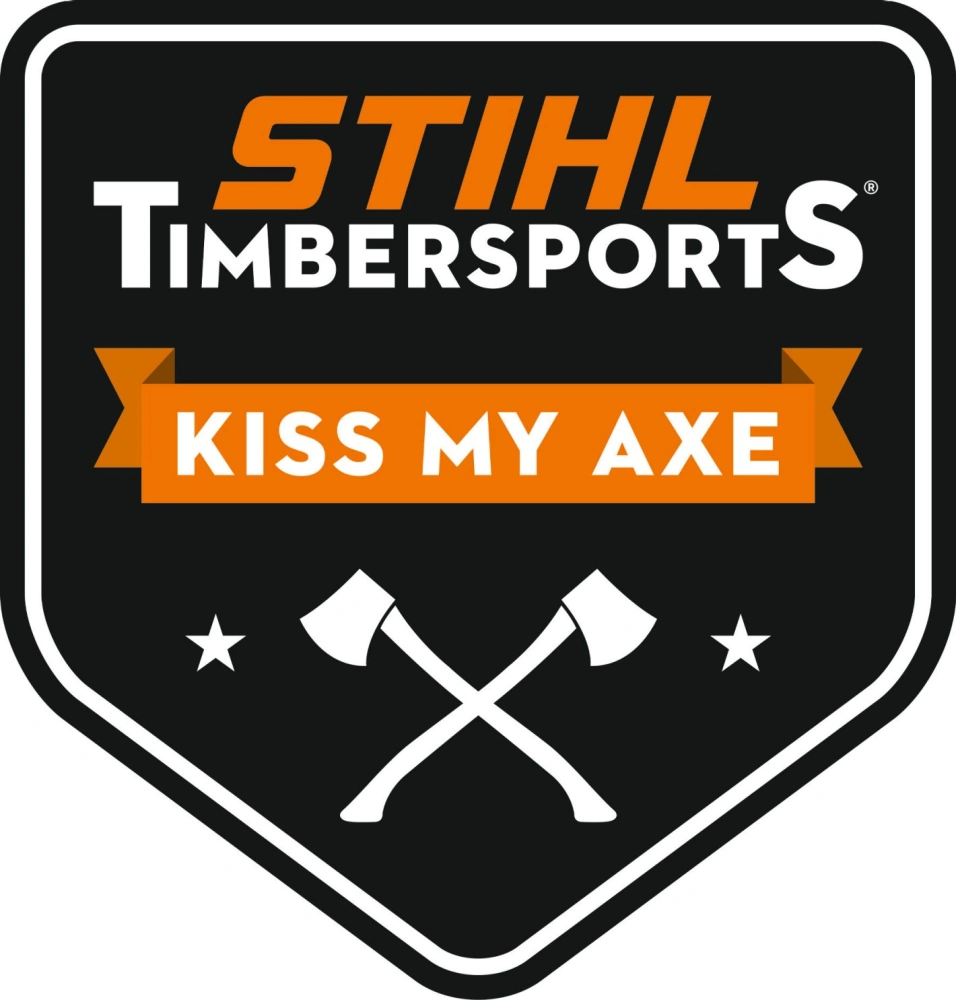 Nálepka KISS MY AXE 7,6 x 8,7 cm STIHL (04216000002)