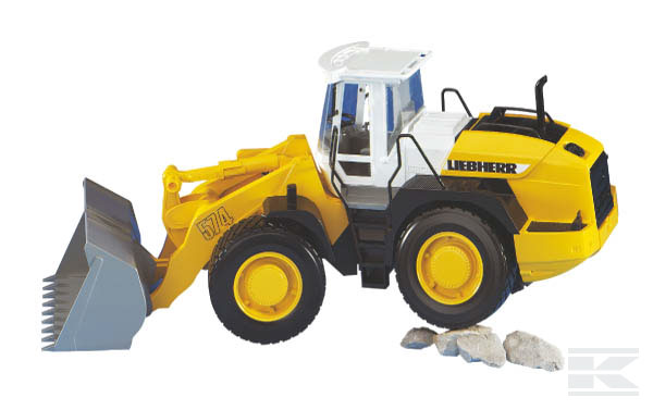 Kloubový kolový nakladač Liebherr - Bruder 02430