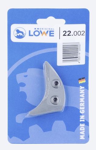 Kovadlinka se šrouby pro jednobřité pákové nůžky řady 22, Original Löwe 22002