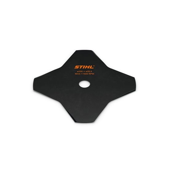 Žací list Stihl 4 zuby o průměru 230 mm, upínací otvor 20 mm (40007133801)