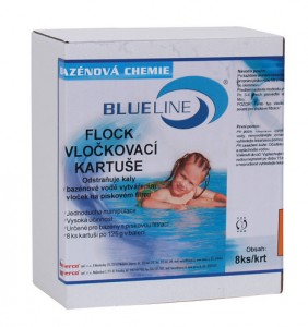 Flock vločkovací kartuše, 8 ks/kart, Blue Line (908601)