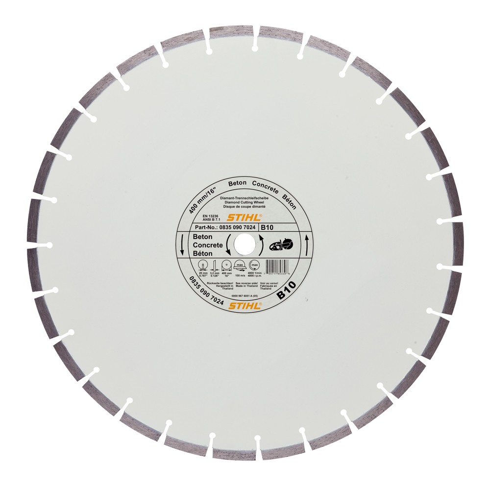 Diamantový rozbrušovací kotouč, beton D-B10 350, STIHL (08350907052)