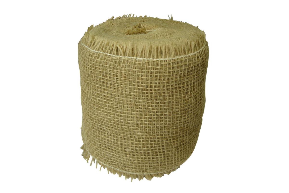 Jutová tkanina na bandáž kmenů stromů, 15cm x 25m (IT-2418015)