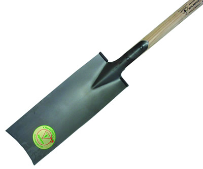 Rýč drážkovací Krumpholz s násadou, 2,2kg (6701)
