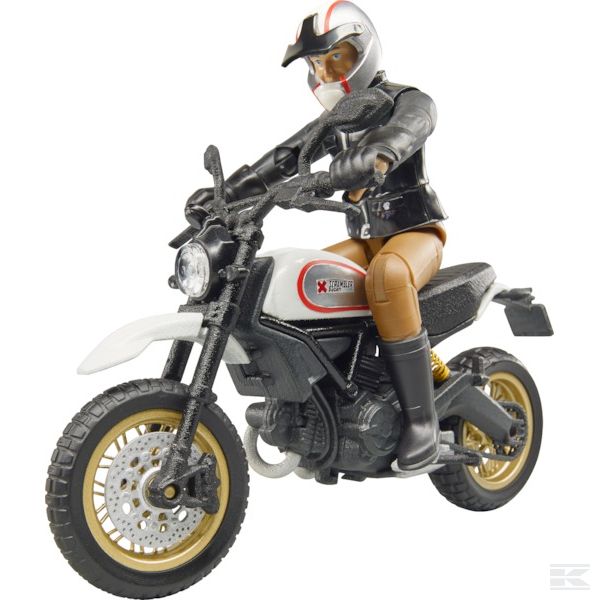 Motorka Ducati Scrambler Desert Sled s řidičem Bruder 63051