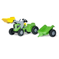 Rollykiddy Futura s nakladačem a přívěsem Rolly Toys (63003)